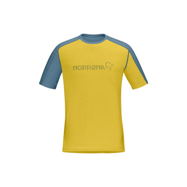 Norrona Falketind Equaliser Merino T-Shirt - Men's Calendula Medium