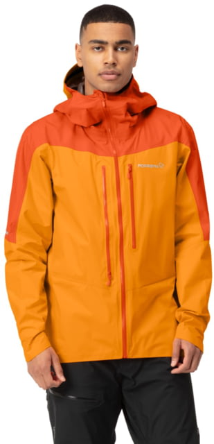 Norrona Falketind Gore-Tex Paclite Jacket - Mens Arednalin/Orange Popsicle Medium 7042698454706