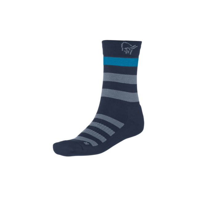 Norrona Falketind Mid Weight Merino Socks Indigo Night/Flintstone 43-45