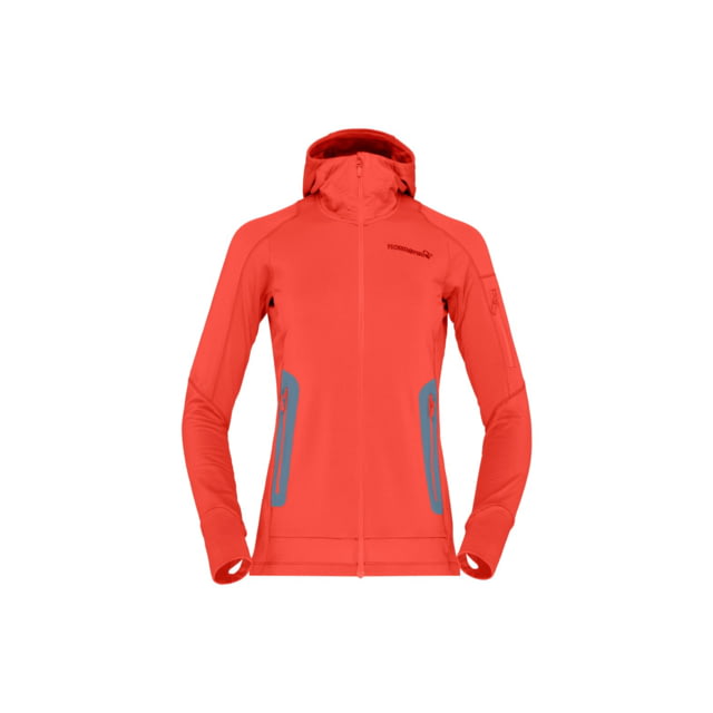 Norrona Falketind Power Grid Hooded Jacket - Women's Arednalin Large