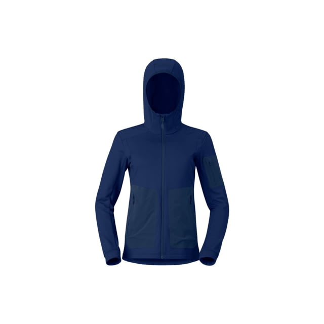 Norrona Norrona Falketind Warm2 Stretch Hood Jacket - Women's Indigo Night XS - $189.00 at CampSaver.com