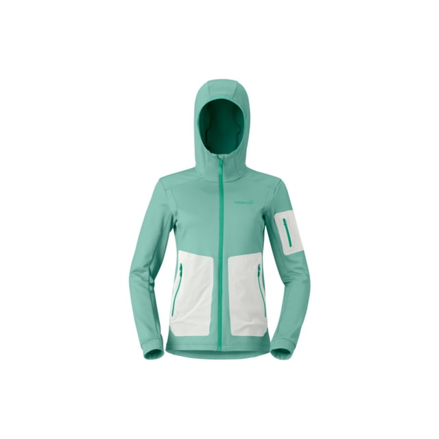Norrona Falketind Warm2 Stretch Hood Jacket - Women's Malachite Green Large