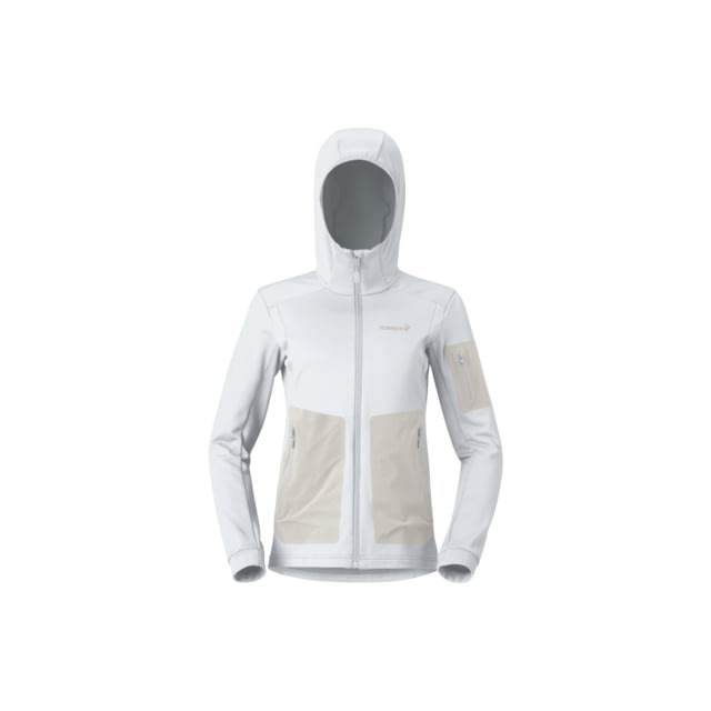 Norrona Falketind Warm2 Stretch Hood Jacket - Women's Snow White Extra Small