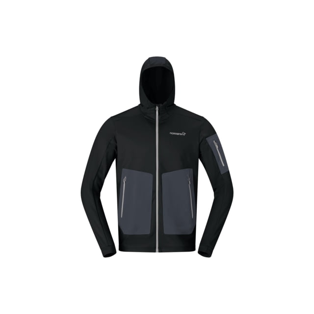Norrona Falketind Warm2 Stretch Hooded Jacket - Men's Caviar Medium