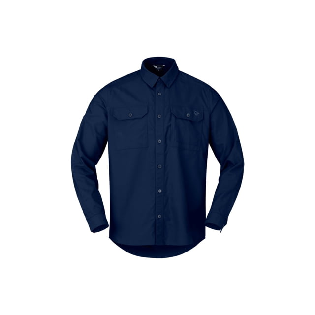 Norrona Femund Cotton Shirt - Men's Navy Blazer Small