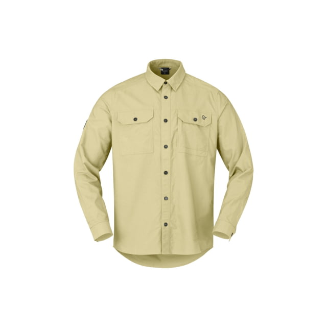 Norrona Femund Cotton Shirt - Men's Sage Green Medium