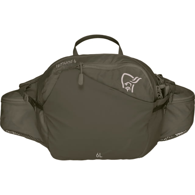 Norrona Femund Econyl70 6L Hip Pack Olive Night One Size Size