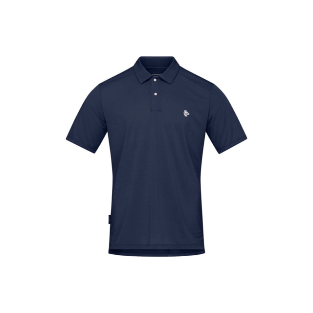 Norrona Femund Equaliser Merino Polo Shirt - Men's Indigo Night Medium
