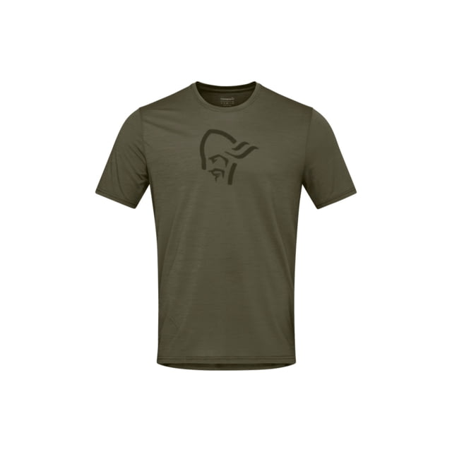 Norrona Femund Equaliser Merino T- Shirt - Men's Olive Night Large
