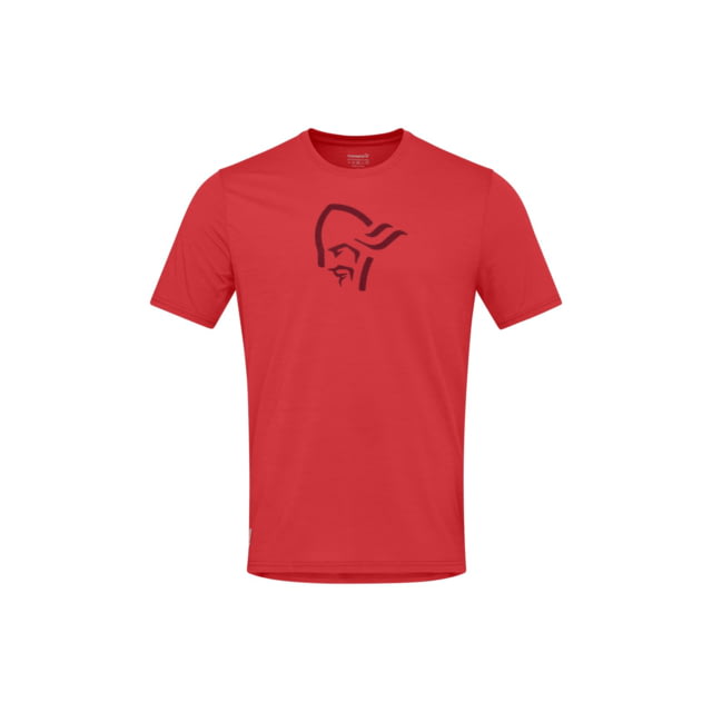 Norrona Femund Equaliser Merino T- Shirt - Men's Paprika Medium