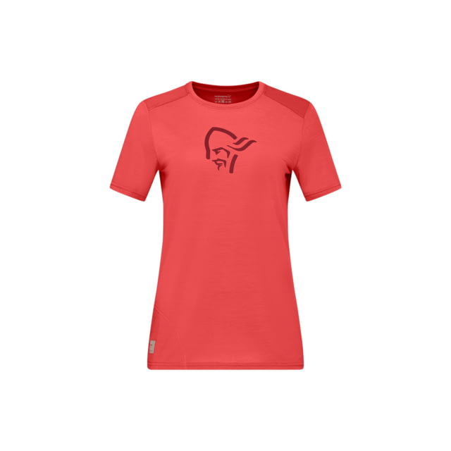 Norrona Femund Equaliser Merino T- Shirt - Women's Paprika Large