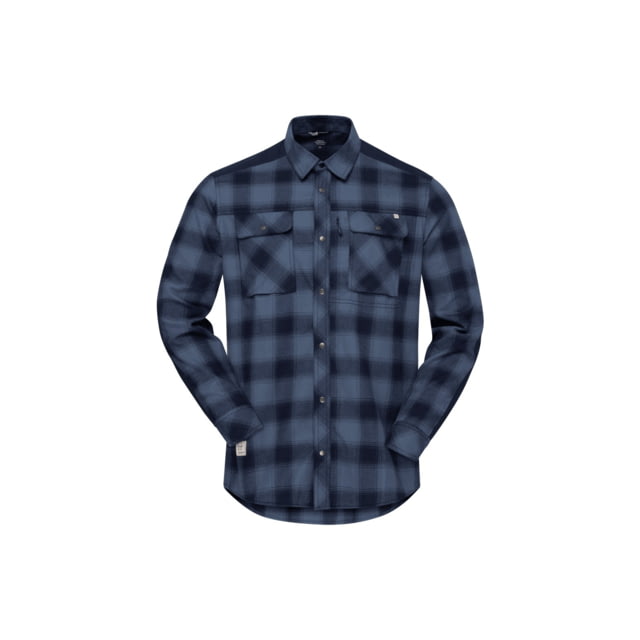 Norrona Femund Flannel Shirt - Men's Navy Blazer Small