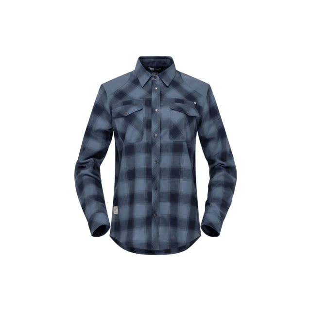Norrona Femund Flannel Shirt - Women's Navy Blazer Extra Small