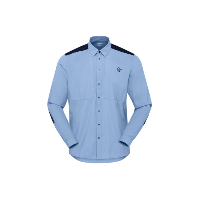 Norrona Femund Light Shirt - Men's Frozen Fjord Small