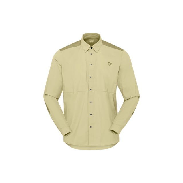 Norrona Femund Light Shirt - Men's Sage Green Extra Large