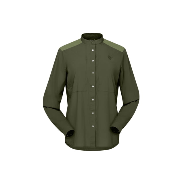 Norrona Femund Light Shirt - Women's Olive Night Extra Small