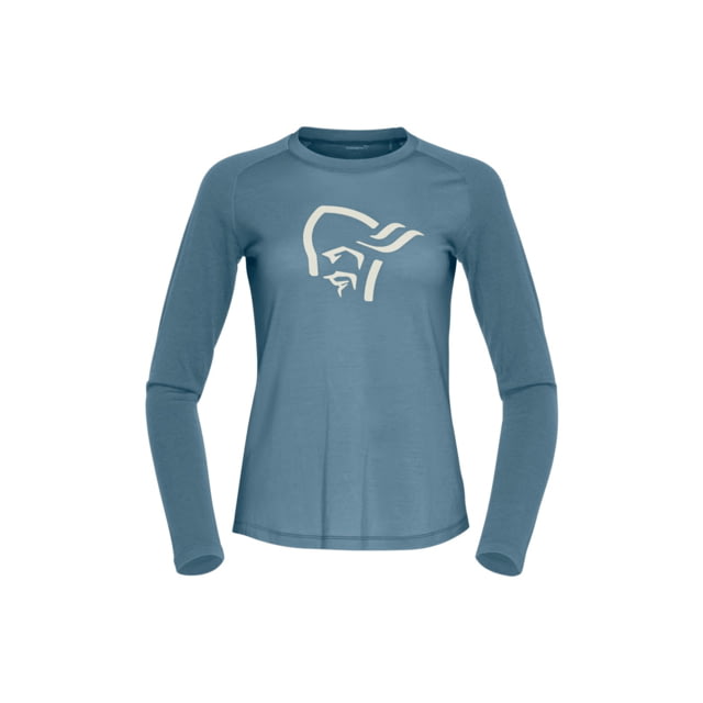Norrona Femund PureUll Long Sleeve Top - Women's Trooper Medium