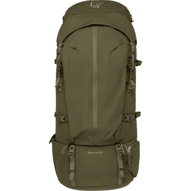 Norrona Femund Synkron4 80L Pack - Men's Olive Night One Size Size