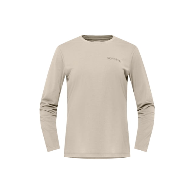 Norrona Femund Tech Long Sleeve Top - Women's Oatmeal Small