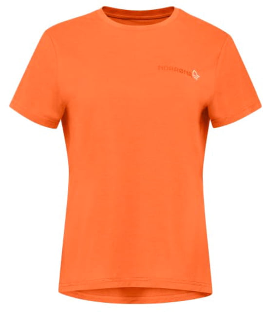 Norrona Femund Tech T-Shirt - Women's Orange Alert Medium
