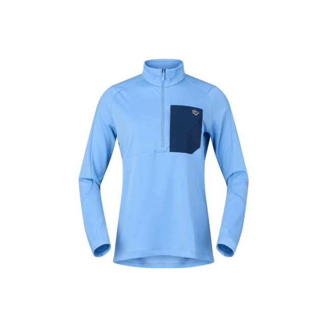 Norrona Femund Warm1 Half-Zip Top - Women's Frozen Fjord Large