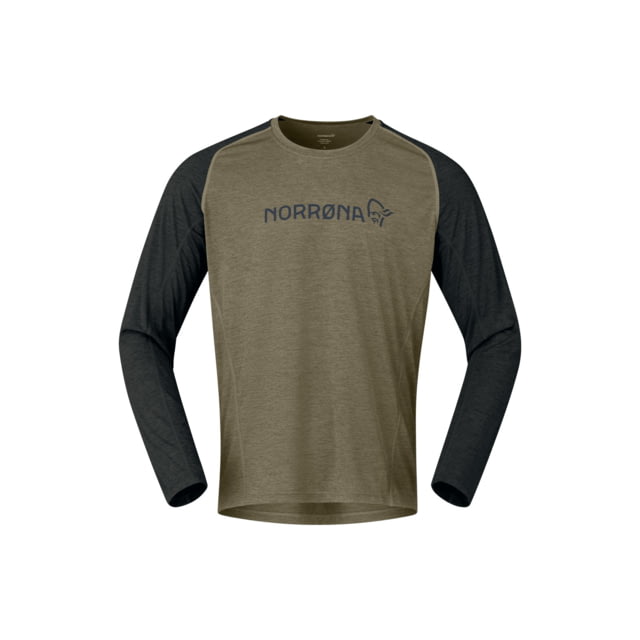 Norrona Fjora Equaliser Lightweight Long Sleeve Top - Men's Olive Night Small