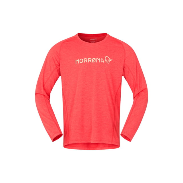 Norrona Fjora Equaliser Lightweight Long Sleeve Top - Men's Paprika Extra Large