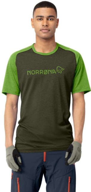 Norrona Fjora Equaliser Lightweight T-Shirt - Men's Norrona Green Large