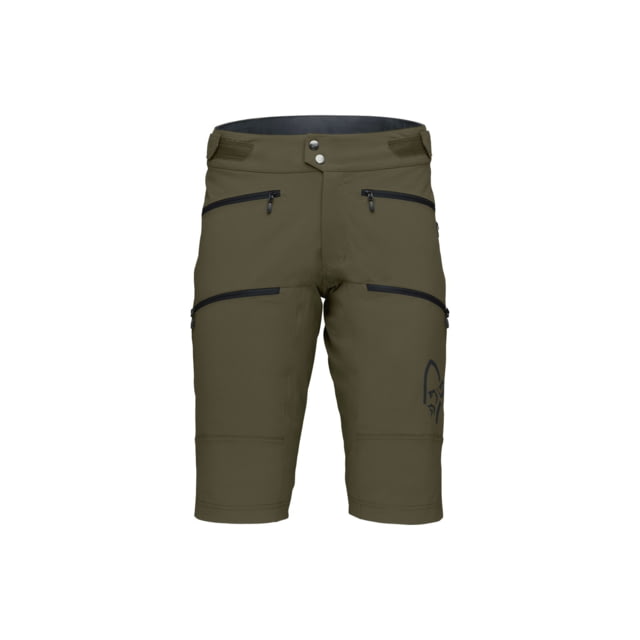 Norrona Fjora Flex1 Heavy Duty Shorts - Men's Olive Night Medium