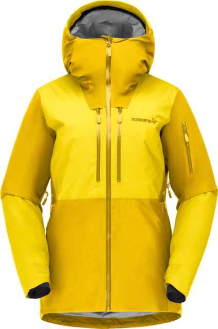 Norrona Lofoten Gore-Tex Thermo100 Jacket - Womens Blazing Yellow/Sulphur Large 1004-21 5655