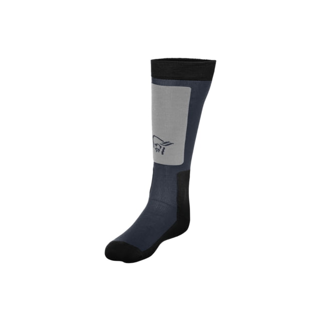 Norrona Lofoten Mid Weight Merino Long Socks Cool Black 43-45
