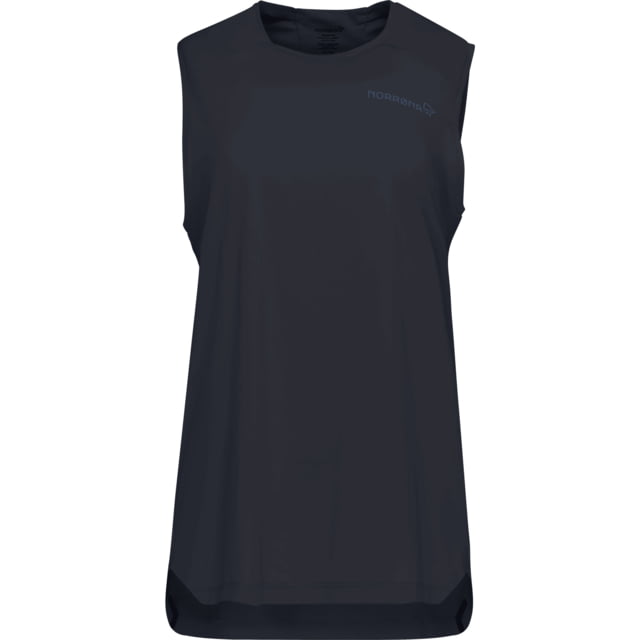 Norrona Norrona Fjora Equaliser Sleeveless Top - Women's Caviar Black Extra Small