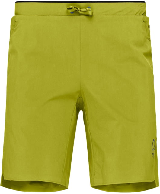 Norrona Norrona Senja Flex1 9in Shorts - Men's Golden Lime L - $179.00 at CampSaver.com