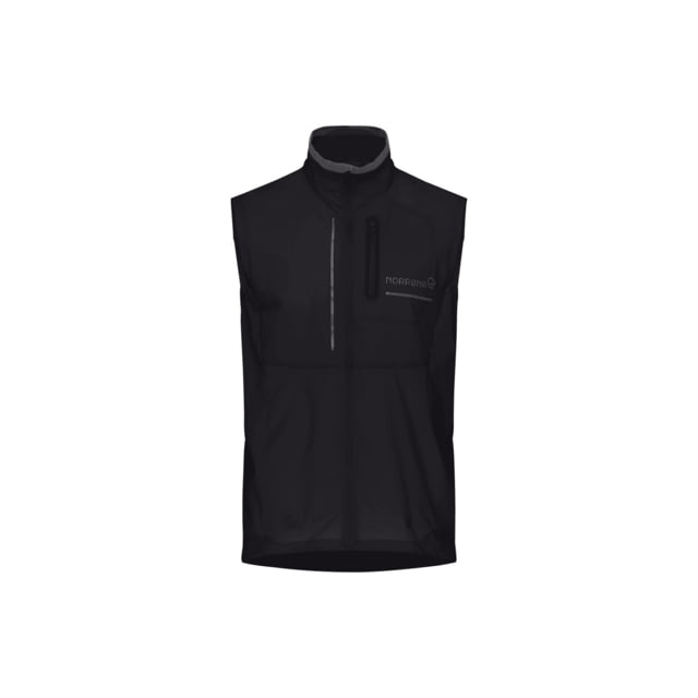 Norrona Senja Aero 90 Vest - Men's Caviar Medium
