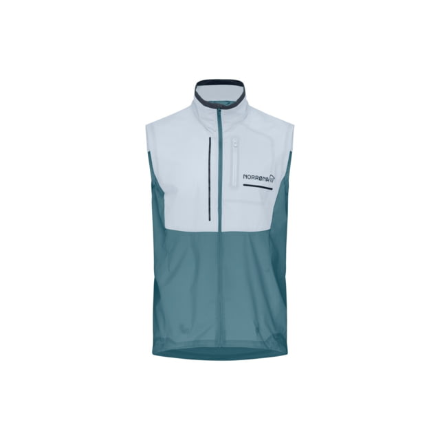 Norrona Senja Aero 90 Vest - Men's Snow White Extra Large