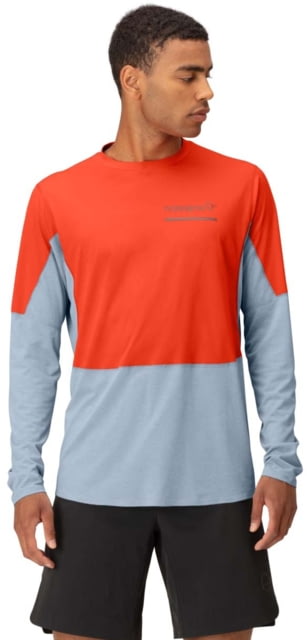 Norrona Senja Equaliser Lightweight Long Sleeve Shirt - Men's Arednalin Red Small 5820-23 5630