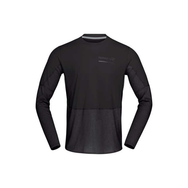 Norrona Senja Equaliser Lightweight Long Sleeve Shirt - Men's Caviar Small
