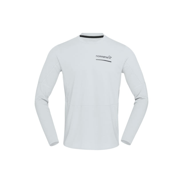 Norrona Senja Equaliser Lightweight Long Sleeve Shirt - Men's Snow White Medium