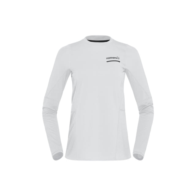 Norrona Senja Equaliser Lightweight Long Sleeve Shirt - Women's Snow White Extra Small