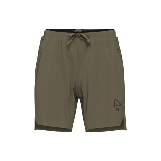 Norrona Senja Flex1 8in Shorts - Women's Olive Night Extra Small