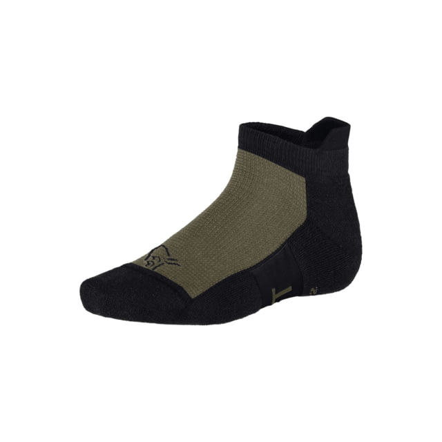 Norrona Senja Merino Lightweight Short Socks Olive Night 37-39