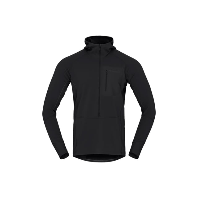Norrona Senja Warm1 Hoodie - Men's Caviar Large