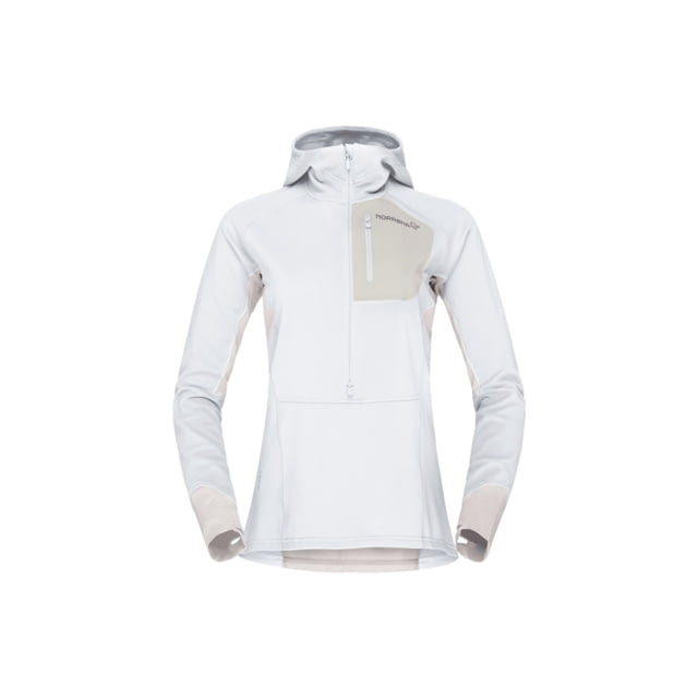Norrona Senja Warm1 Hoodie - Women's Snow White Medium
