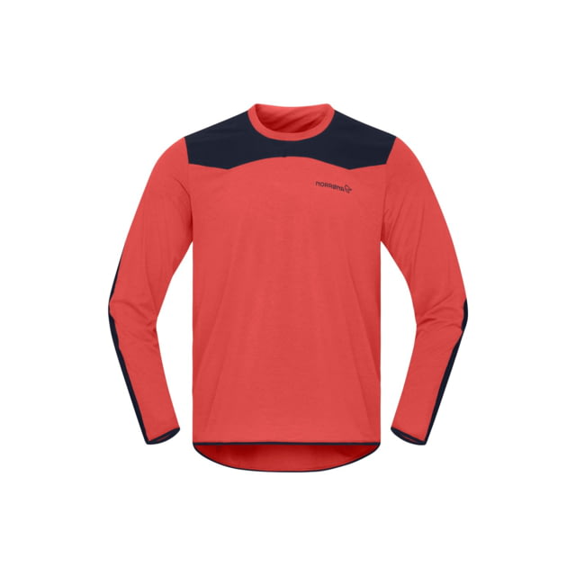 Norrona Skibotn Equaliser Tech Long Sleeve Top - Men's Paprika Medium