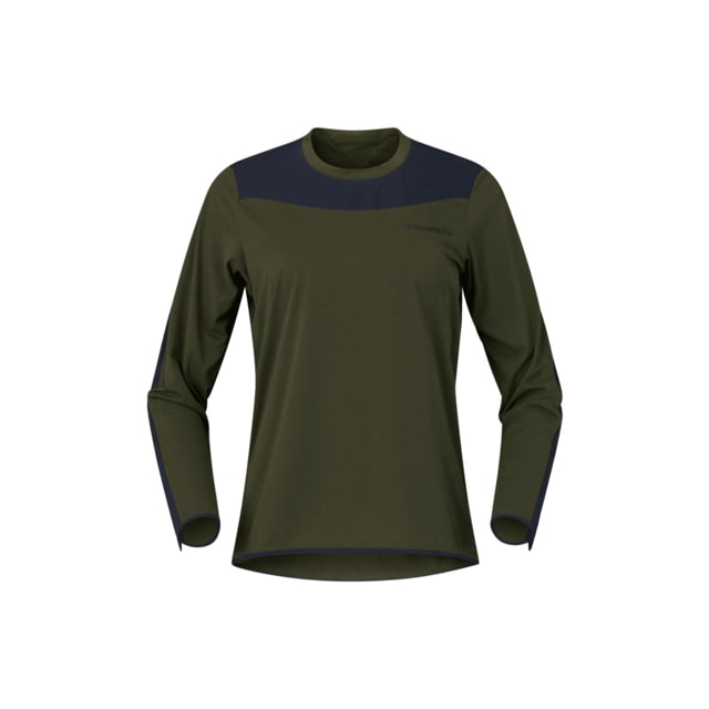 Norrona Skibotn Equaliser Tech Long Sleeve Top - Women's Olive Night Medium