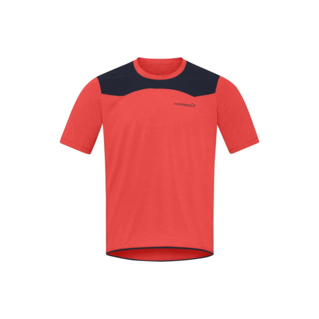 Norrona Skibotn Equaliser Tech T-Shirt - Men's Paprika Medium