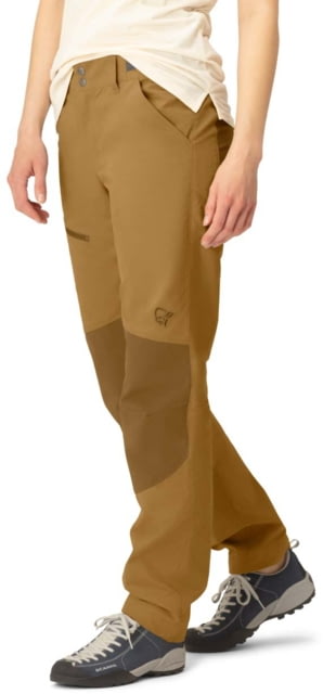 Norrona Svalbard Mid Cotton Pants - Women's Camelflage Small 5211-23 5625