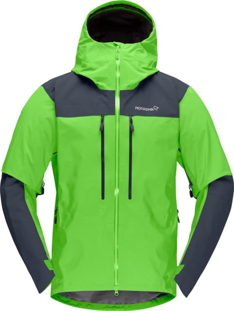 Norrona Trollveggen Gore-Tex Pro Light Jacket - Men's Classic Green/Cool Black Large