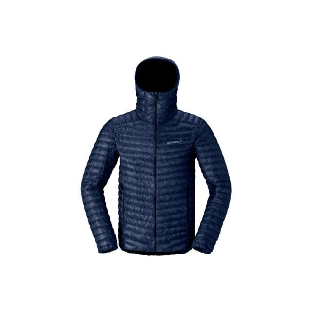 Norrona Norrona Trollveggen Superlight Down800 Hooded Jacket - Men's Indigo Night Medium