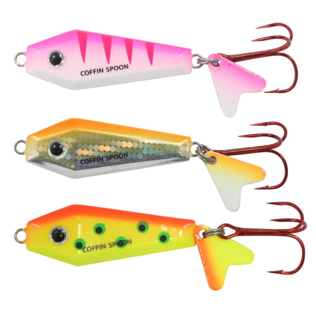 Northland Fishing Tackle Buck-Shot Coffin Spoon Assorted 1/8 oz